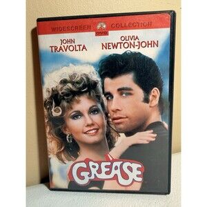 Grease Widescreen Collection DVD John Travolta & Olivia Newton-John